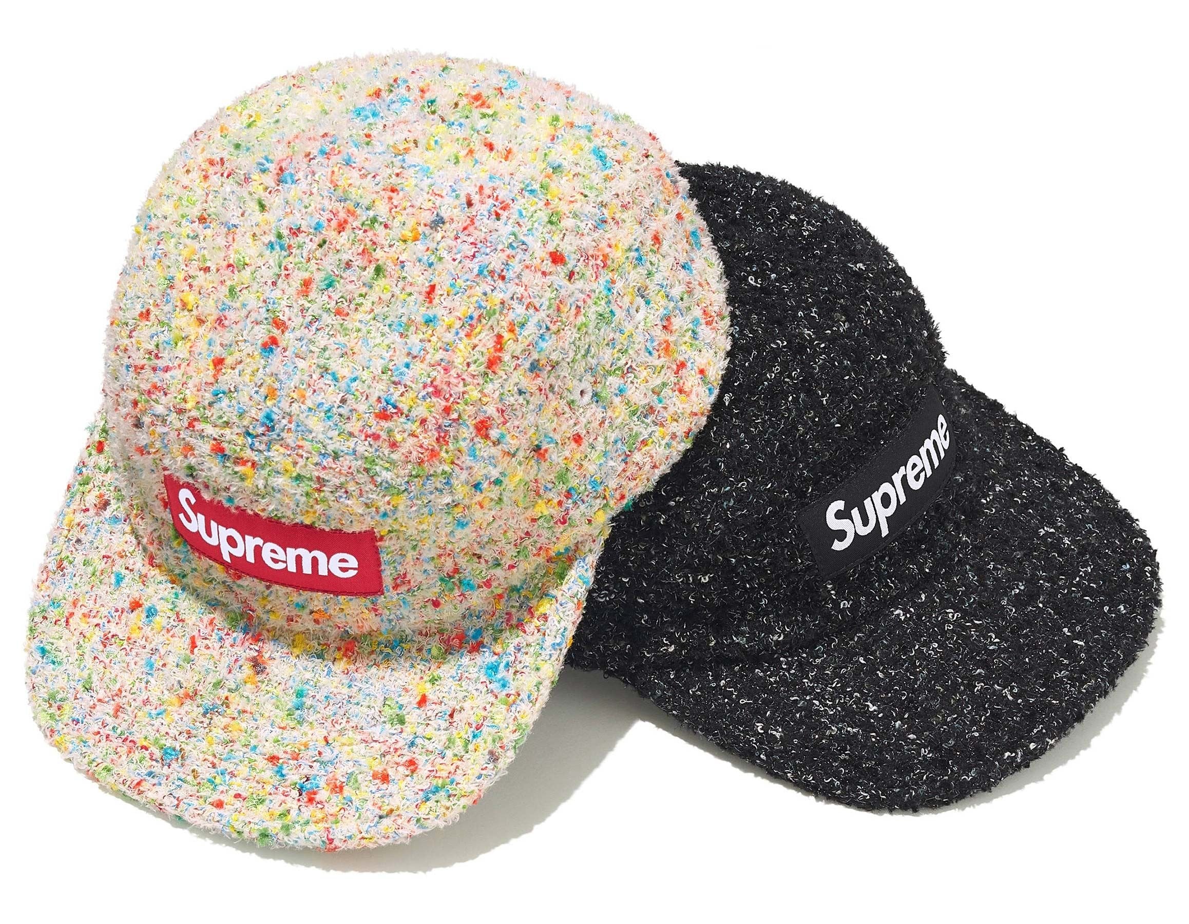 Bouclé Camp Cap